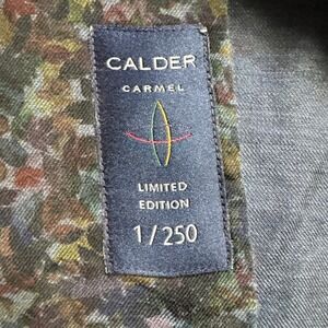 Calder Carmel Limited Edition Series 1 Of 250 Hand Crafted Button Shirt XL Men's